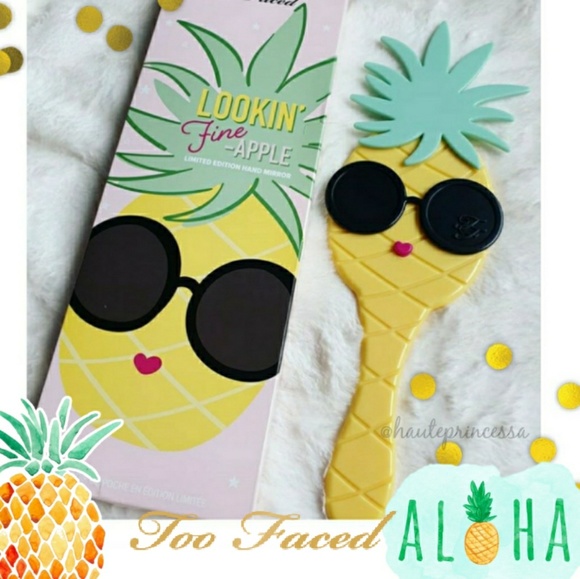 Too Faced Accessories - 🆑 Clearance🆑Too Faced Lookin FineApple LE mirror